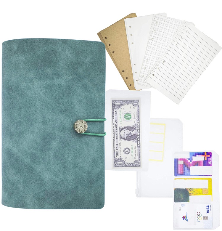 Photo 1 of A6 Binders PU Leather Refillable Journal- Notebook Chic Design Binder Organizer Notebook Perfect Budget Planner, Bill Organizer and Pocket Notebooks (A6, Vintage,OliveDrab)

BININBOX Christmas Window Clings Stickers, Holiday Christmas Decals Decorations, 