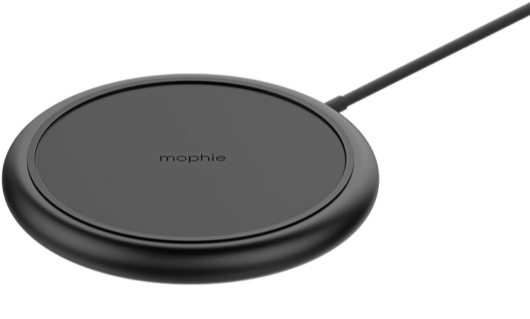 Photo 1 of mophie Charge Stream Pad+ - 10W Qi Wireless Charge Pad - Made for Apple iPhone Xr, Xs Max, Xs, X, 8, 8 Plus, Samsung, and Other Qi-Enabled Devices - Black
