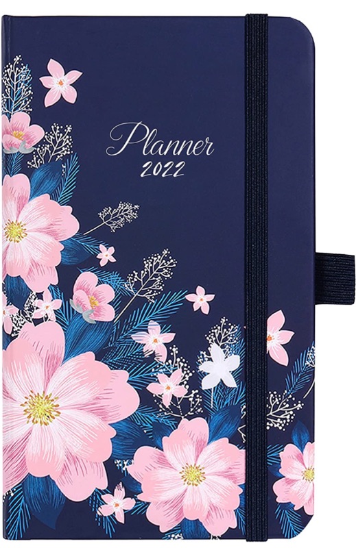 Photo 1 of 2022 Pocket Planner/Calendar -January 2022- December 2022, Weekly & Monthly Pocket Planner, 6.3''×3.8'', Agenda Planner and Schedule Organizer with Pen Holder