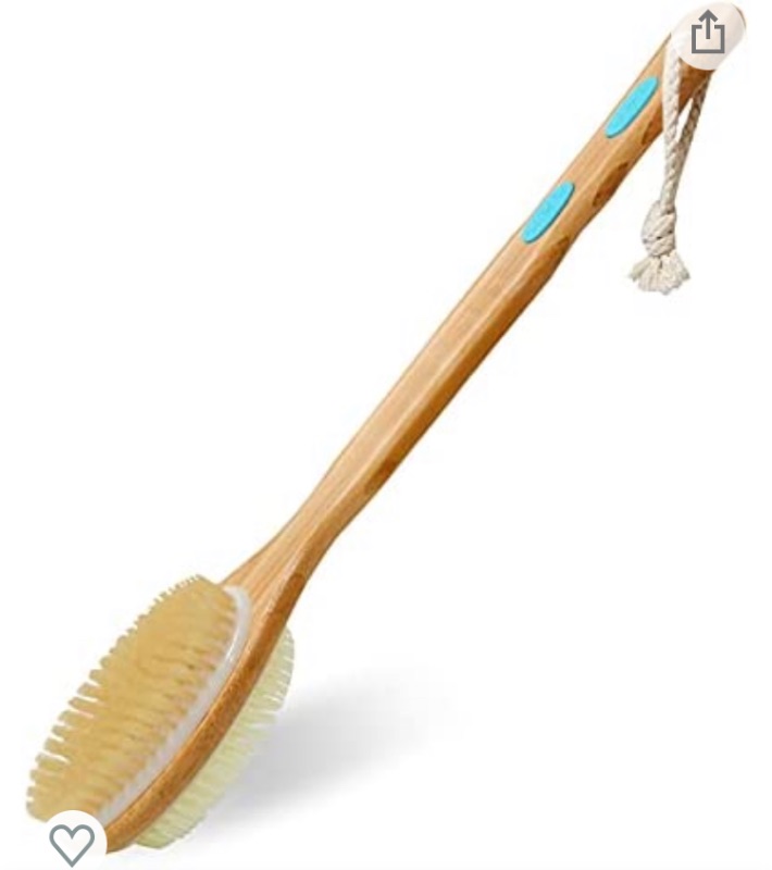 Photo 1 of Bath Body Brush Exfoliating Shower Brush, Back Scrubber with 17.3 inch Long Handle, Wet or Dry Brush for Cellulite and Lymphatic, Dual-sided Stiff and Soft Bristles

If You Care 100% Recycled Aluminum Foil - 50 FT

USA Flag American Burlap Banner Independ