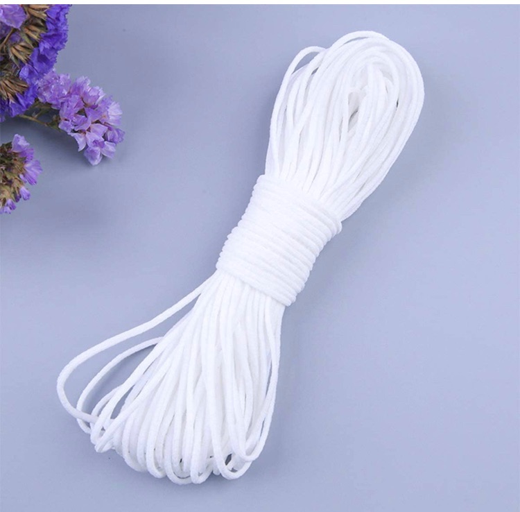 Photo 3 of [1/8 Inch, 50 Yards] Round Elastic Band, CoutureBridal Braided Stretch Strap Cord Roll Heavy Stretch Elastic Band Round Ear Tie Earloop Strap for Sewing DIY Arts Crafting

EBANKU 6 Boxes Flower Nail Art Sequins Decals, 3D Colorful Daisy Flowers Nail Desig
