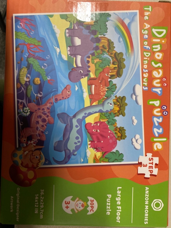 Photo 1 of Dinosaur puzzle 30 pc ages 3+