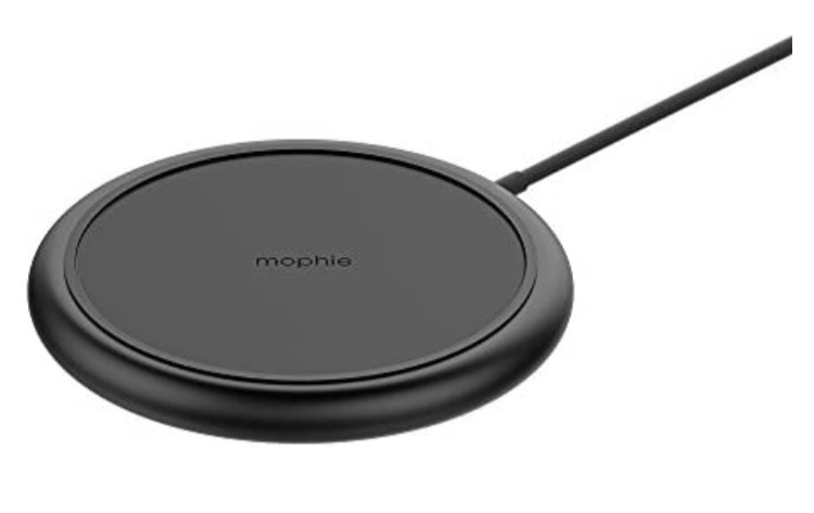 Photo 1 of mophie Charge Stream Pad+ - 10W Qi Wireless Charge Pad - Made for Apple iPhone Xr, Xs Max, Xs, X, 8, 8 Plus, Samsung, and Other Qi-Enabled Devices - Black