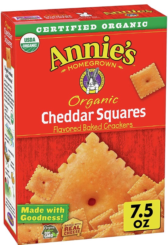 Photo 1 of Annie's Cheddar Squares, Baked Cheese Crackers, 7.5 oz 4 boxes best by 11/2021