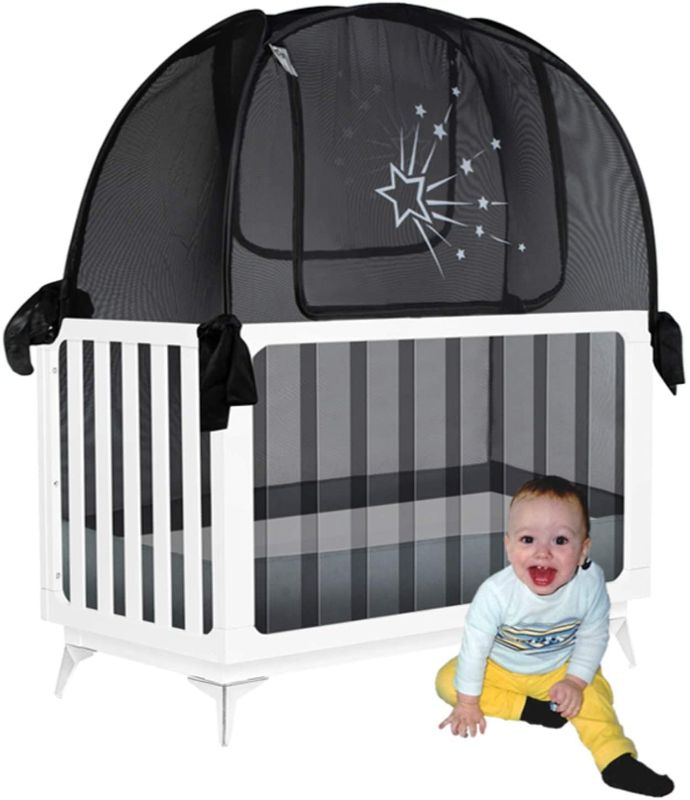 Photo 1 of Aussie Cot Net - Baby Crib Tent to Keep Baby from Climbing Out - Toddler Proof Crib Netting Mosquito Net
