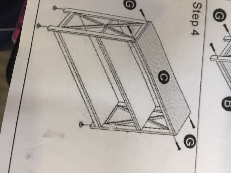 Photo 1 of console table 3 tier 