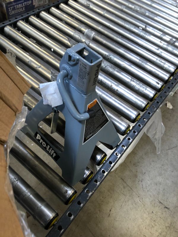 Photo 3 of 6-Ton Double Locking Pin Jack Stand with Cast Ductile Ratchet Bar Pair
