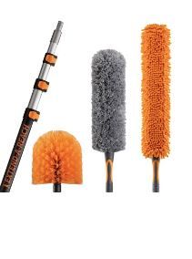 Photo 1 of 30 FEET - 4-PIECE HIGH REACH DUSTER KIT WITH EXTENSION POLE - THE ULTIMATE DUSTING KIT
