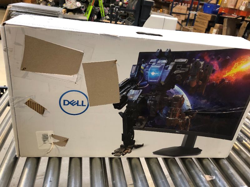 Photo 1 of Dell Curved Gaming Monitor 27 Inch Curved Monitor with 165Hz Refresh Rate, QHD Display, Black - S2722DGM
