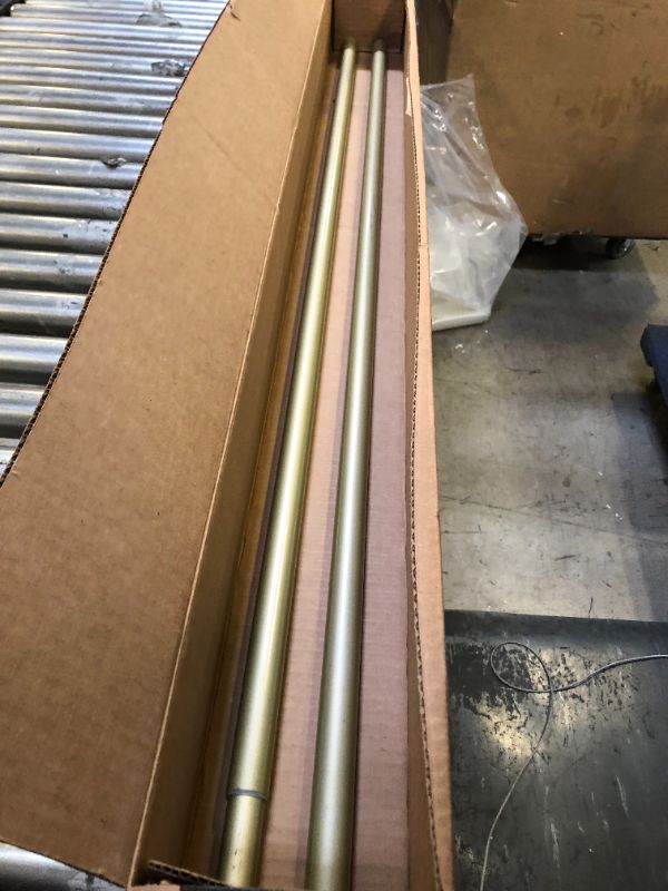 Photo 1 of 50inch Expanding Gold Curtain Rod