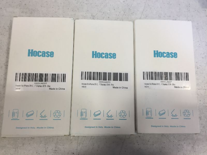 Photo 1 of 3 PACK OF IPHONE XR CASES PINK AND BLUE 