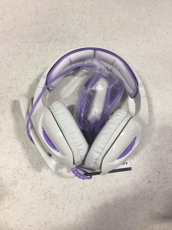 Photo 2 of LETTON L-17 GAMING HEADSET WHITE/PURPLE