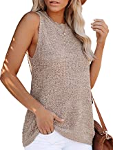 Photo 1 of FERBIA Women High Neck Tank Tops Sleeveless Cute Flowy Casual Tunic Summer Open Back Shirt Cami 
SIZE  SMALL
