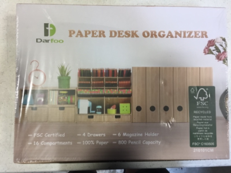 Photo 1 of desk paper organizer
