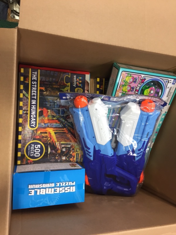 Photo 1 of box of kids toys 