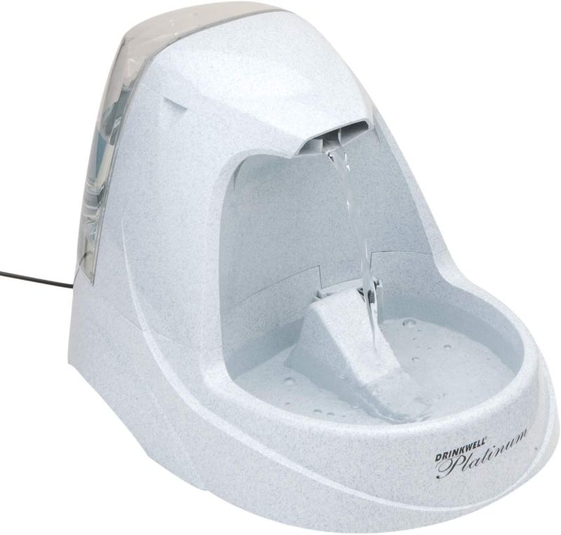 Photo 1 of ***UNABLE TO TEST*** PetSafe Drinkwell Platinum Pet Fountains - Best for Cats and Small to Medium Dogs - Fresh, Filtered Water Dispenser - Filters Included - 168 Oz Capacity
