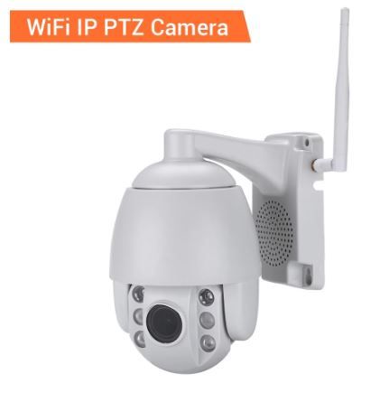 Photo 1 of 2MP HD 1080P WiFi PTZ Onvif CCVT IP Camera 5x Zoom Outdoor Security Network Waterproof Camcorder P2P Security Camera CamHi PACK OF 2 