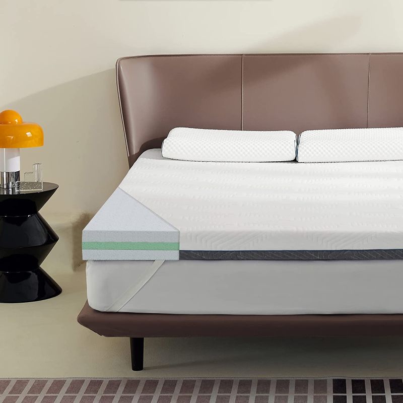 Photo 1 of Bedsure Memory Foam Mattress Topper - Queen Size
