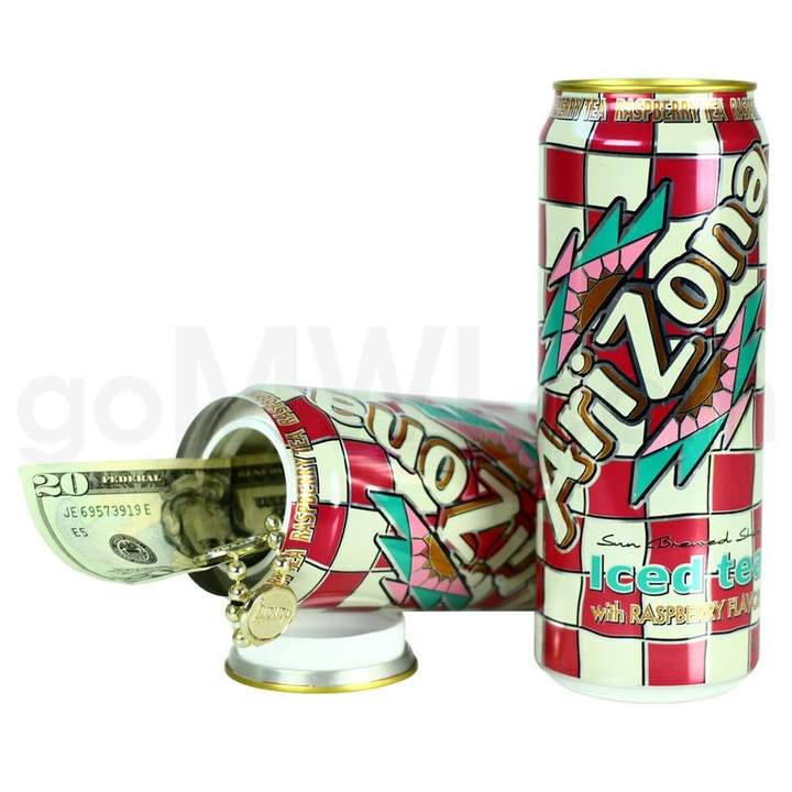 Photo 1 of Arizona - Stash Can Safes Raspberry Iced Tea Diversion Holder (2 pack)
