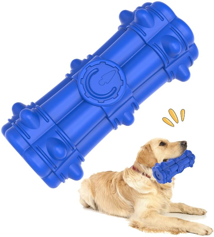 Photo 1 of Dog Chew Toys for Aggressive Chewers , SJIE Durable Tough Sturdy Toys for Large or Medium Breed (Dark Blue)
