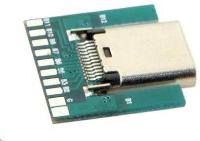 Photo 1 of 2 Piece USB 3.1 Type-C USB-C Connector Breakout PCB Board (Female)
