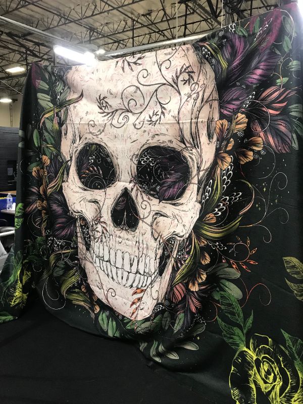 Photo 1 of feast skull tapestry 80x60 inches GTZA Y8