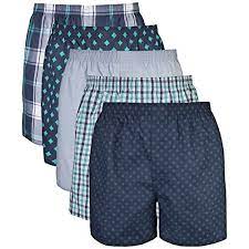 Photo 1 of Gildan Men's Woven Boxers, Multipack Size:Large

