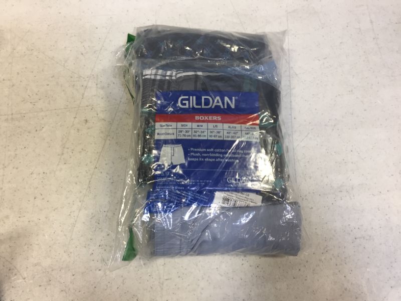 Photo 2 of Gildan Men's Woven Boxers, Multipack Size:Large

