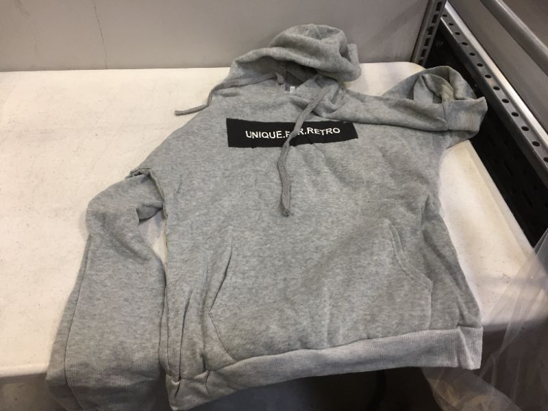 Photo 1 of L GREY HOODIE/SWEATER