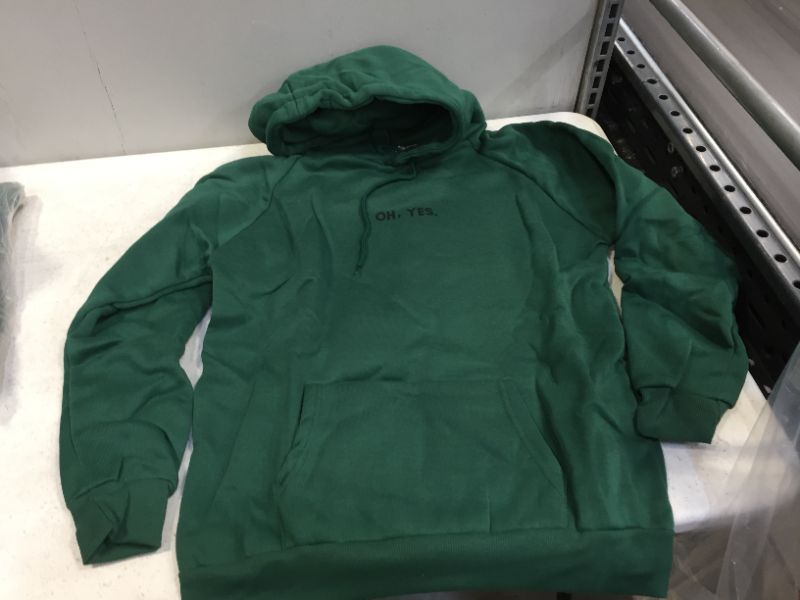 Photo 1 of L GREEN HOODIE/SWEATER