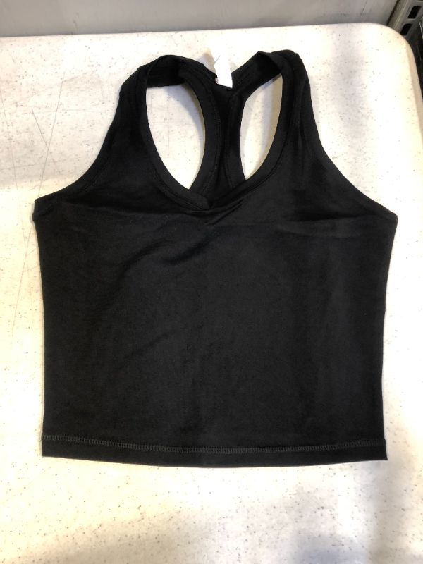 Photo 2 of FELTATY Sports Bras for Women - Seamless Comfortable Tank Style Sports Yoga Bras BLACK
XSMALL