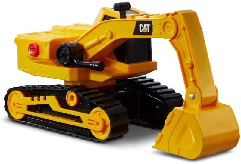 Photo 1 of CatToysOfficial Cat Construction Power Haulers Excavator Toy Yellow
