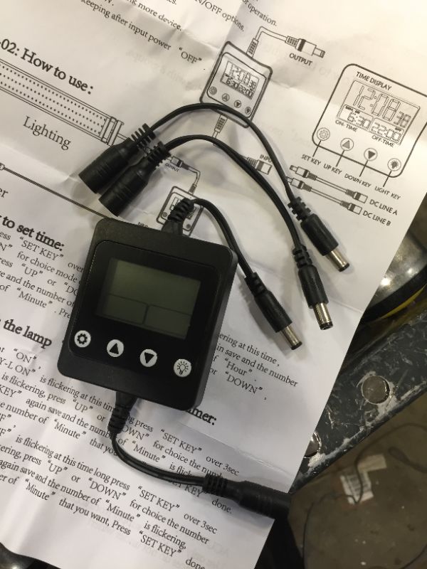 Photo 1 of LCD Time Monitor for FISH TANKS  - DOES NOT COME WITH PLUG 
22 PACKS 