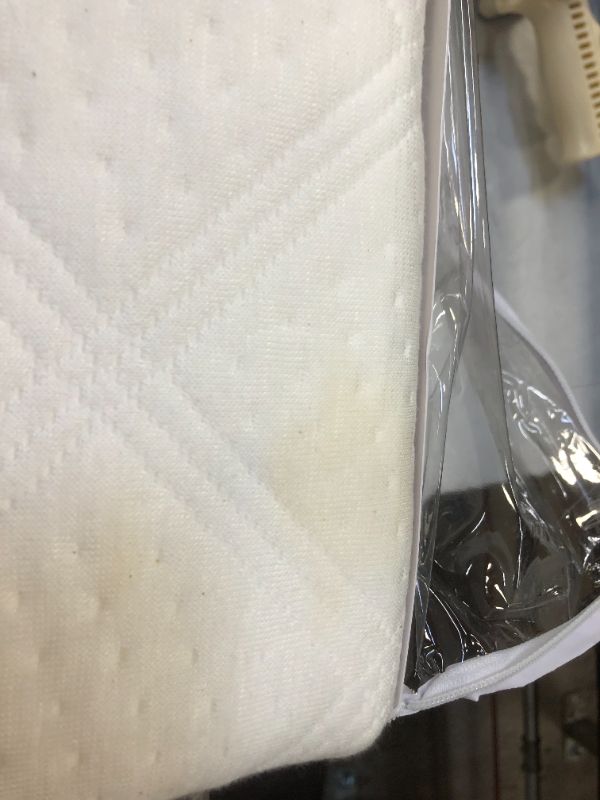 Photo 2 of --stained in multiple places-cal king mattress protector 