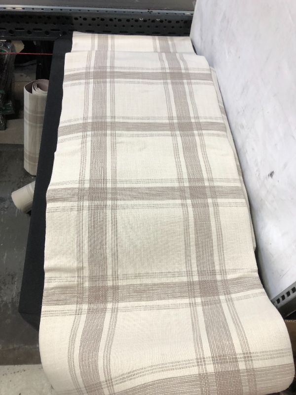 Photo 1 of 60" x 20" Plaid Comfort Runner Mat - Threshold™
