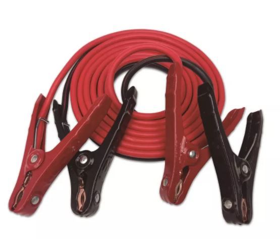 Photo 1 of 12ft 8 Gauge Booster Cables Red - Justin Case
