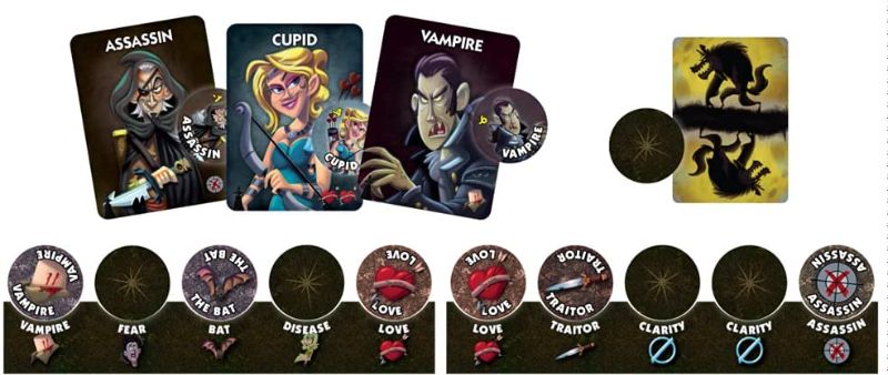Photo 1 of Bezier Games One Night Ultimate Vampire, Multi-Colored
