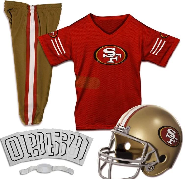 Photo 1 of NFL® DELUXE UNIFORM 5 PIECE SET size L
