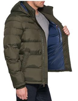 Photo 1 of Tommy Hilfiger Men's Hooded Puffer Jacket size 3XL
