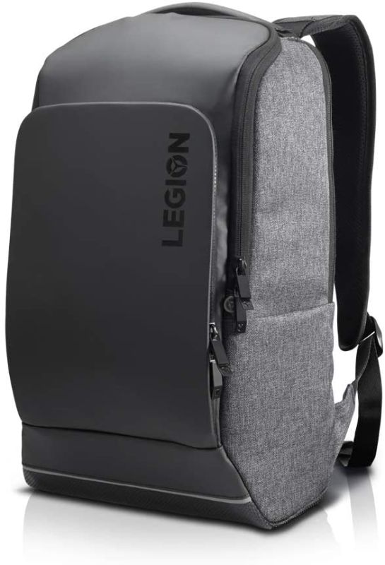 Photo 1 of Lenovo Legion Recon 15.6 inch Gaming Backpack, sleek, modern, lightweight, water-repellent front panel, breathable back padding, for gamers, causal or college students, GX40S69333

