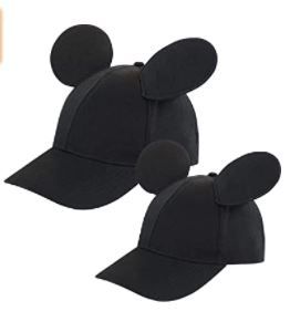 Photo 1 of Disney Mickey Mouse Ears Hat, Set of 2 for Daddy and Me, Matching Adult and Little Boy Baseball Caps size 2-5T
