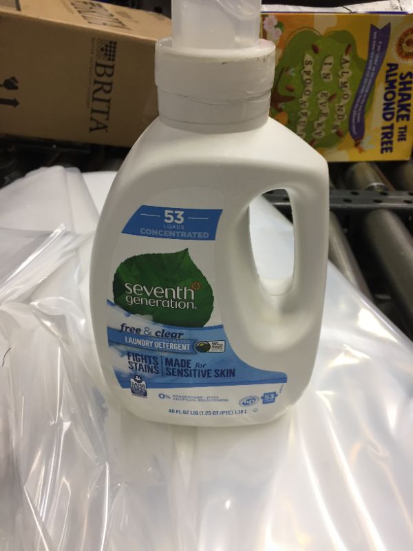 all Liquid Laundry Detergent, Clear for Sensitive Skin, 2X Concentrated