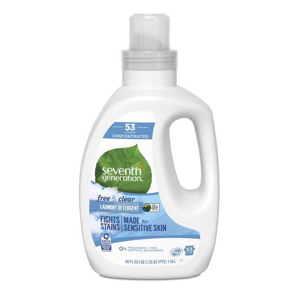 all Liquid Laundry Detergent, Clear for Sensitive Skin, 2X Concentrated