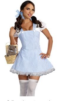 Photo 1 of Dreamgirl Women's Blue Gingham Dress size M
