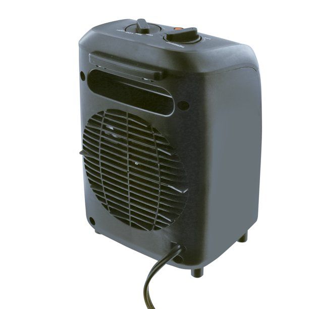 Photo 2 of Comfort Zone Ceramic Heater with Fan Only Option, Black, CZ446WM
