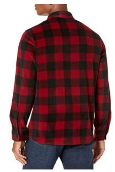 Photo 2 of Wrangler Authentics Men's Long Sleeve Fleece Shirt size 2XL
