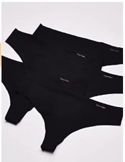 Photo 2 of Calvin Klein Women's Invisibles Thong Multipack Panty size S
