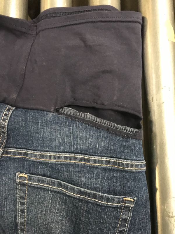 Photo 2 of Blue Levi Jeans with Mid section cloth waterless size M--tearing on the waist section 