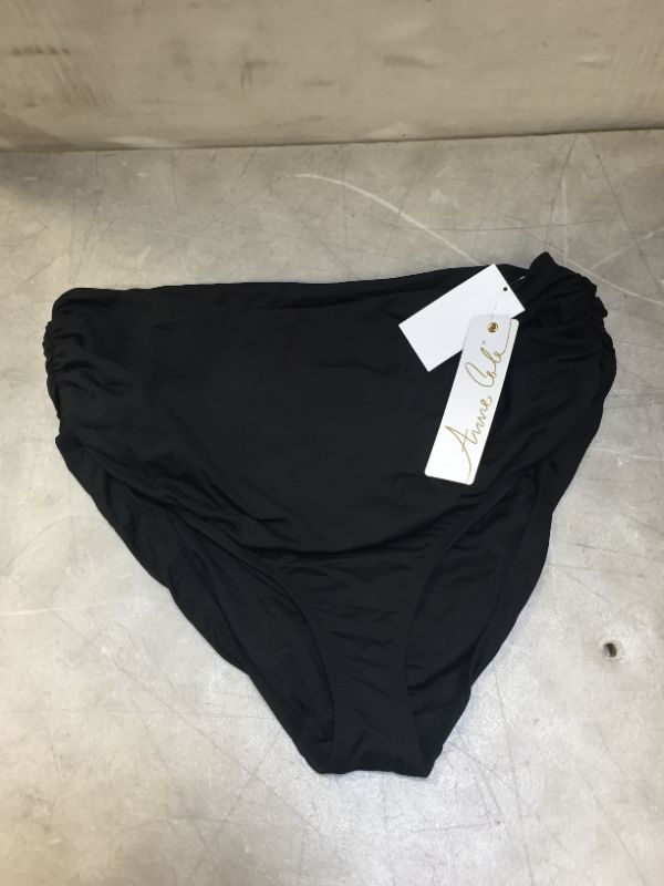 Photo 2 of Anne Cole High-Waist Bikini Bottoms Women's Swimsuit
size L