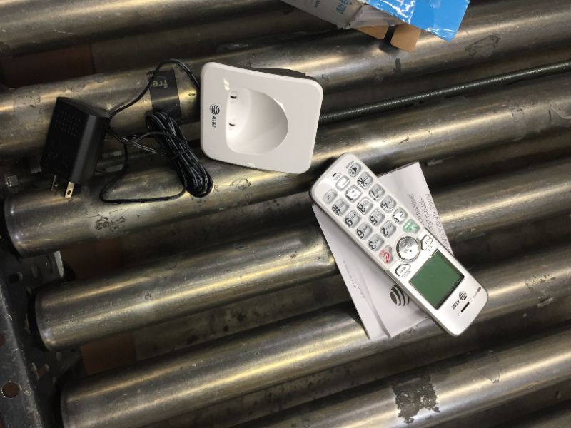 Photo 1 of AT&T EL50013 Accessory Cordless Handset, Gold/White | Requires AT&T EL52103, EL52203, EL52253, EL52303, EL52353, EL52403, or EL52503 to Operate
